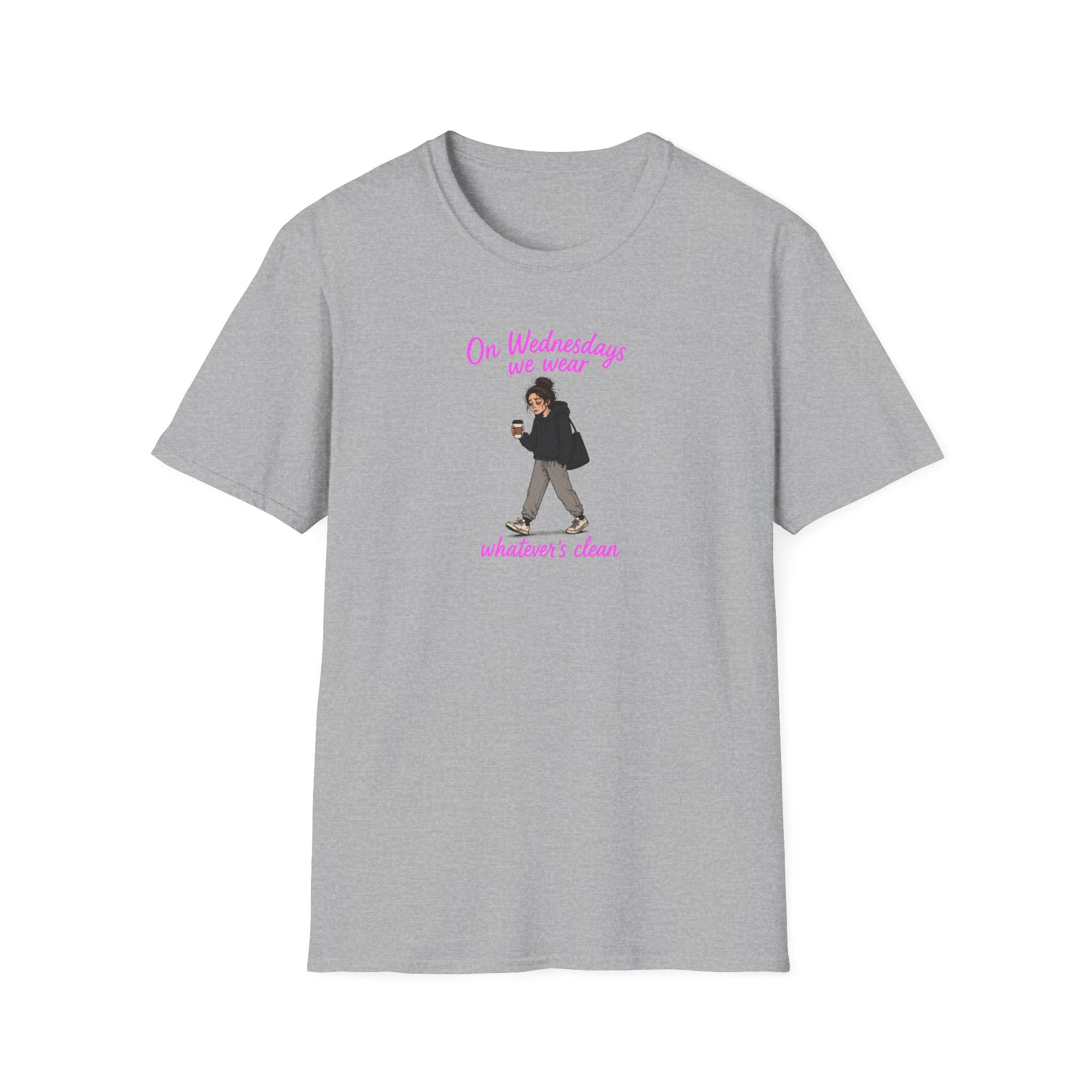 On Wednesdays We Wear Whatever's Clean - Tee