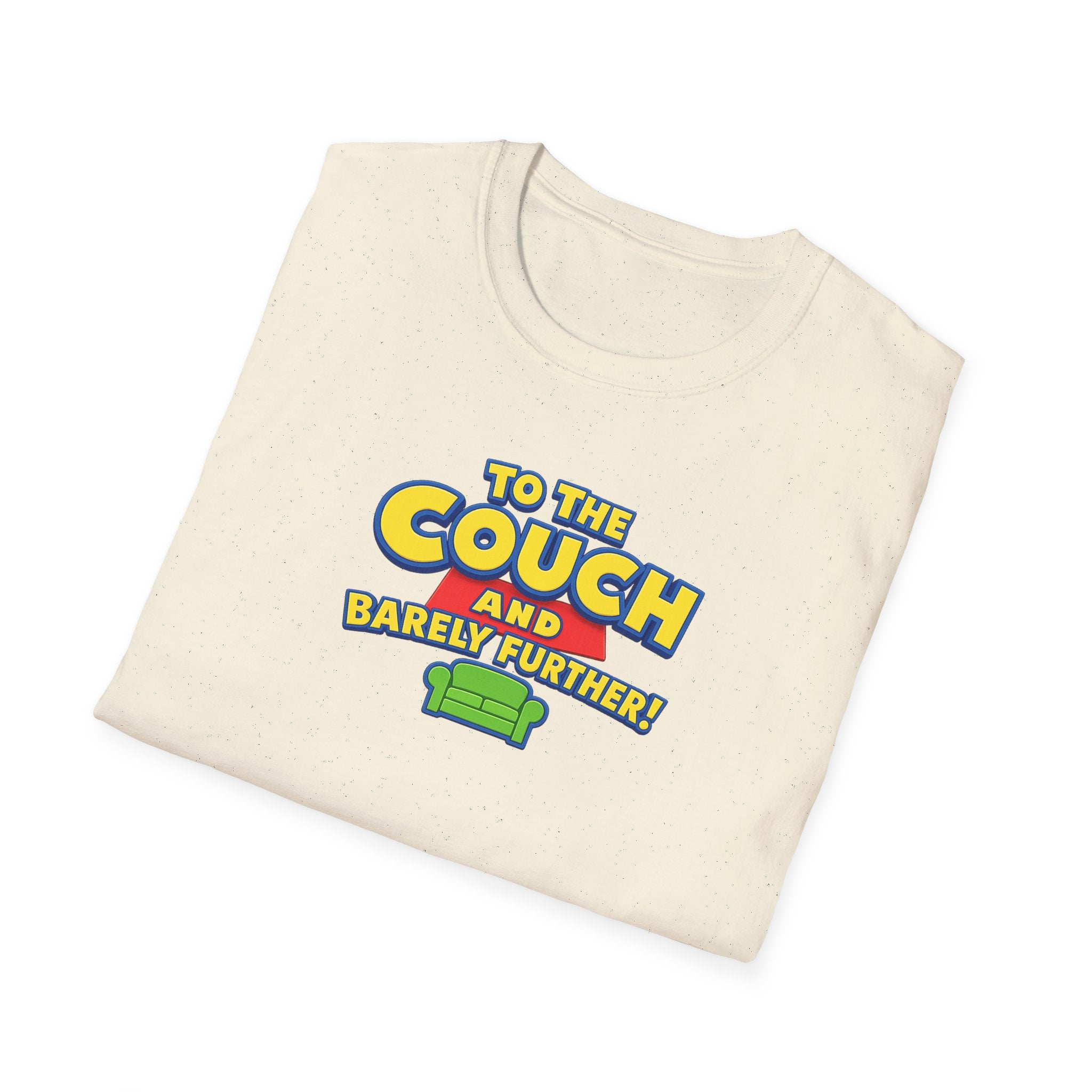 To The Couch And Barely Further - Tee