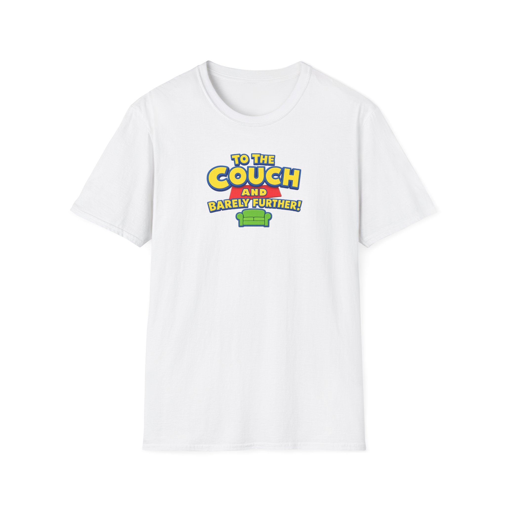 To The Couch And Barely Further - Tee
