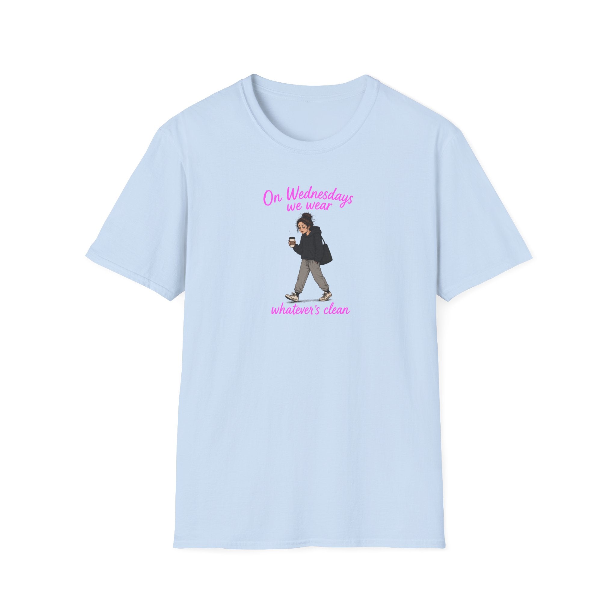 On Wednesdays We Wear Whatever's Clean - Tee