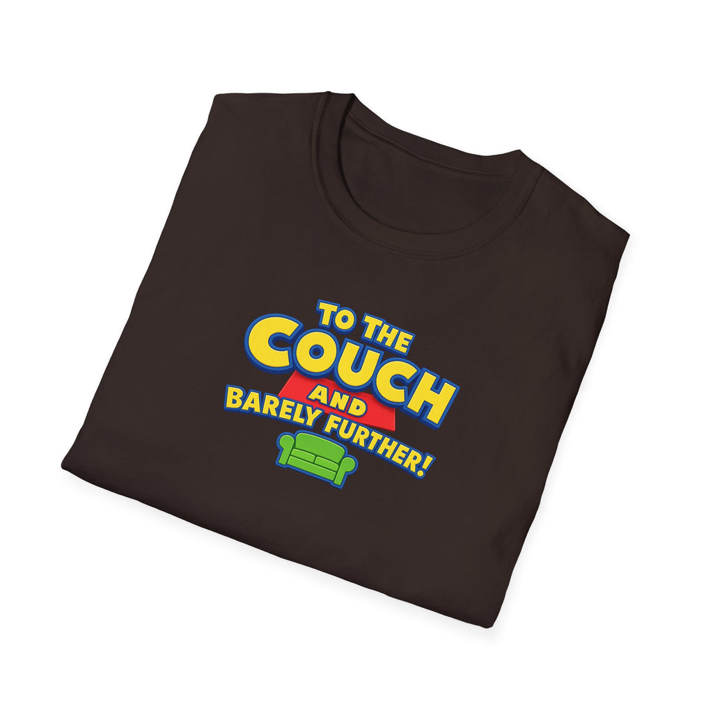 To The Couch And Barely Further - Tee