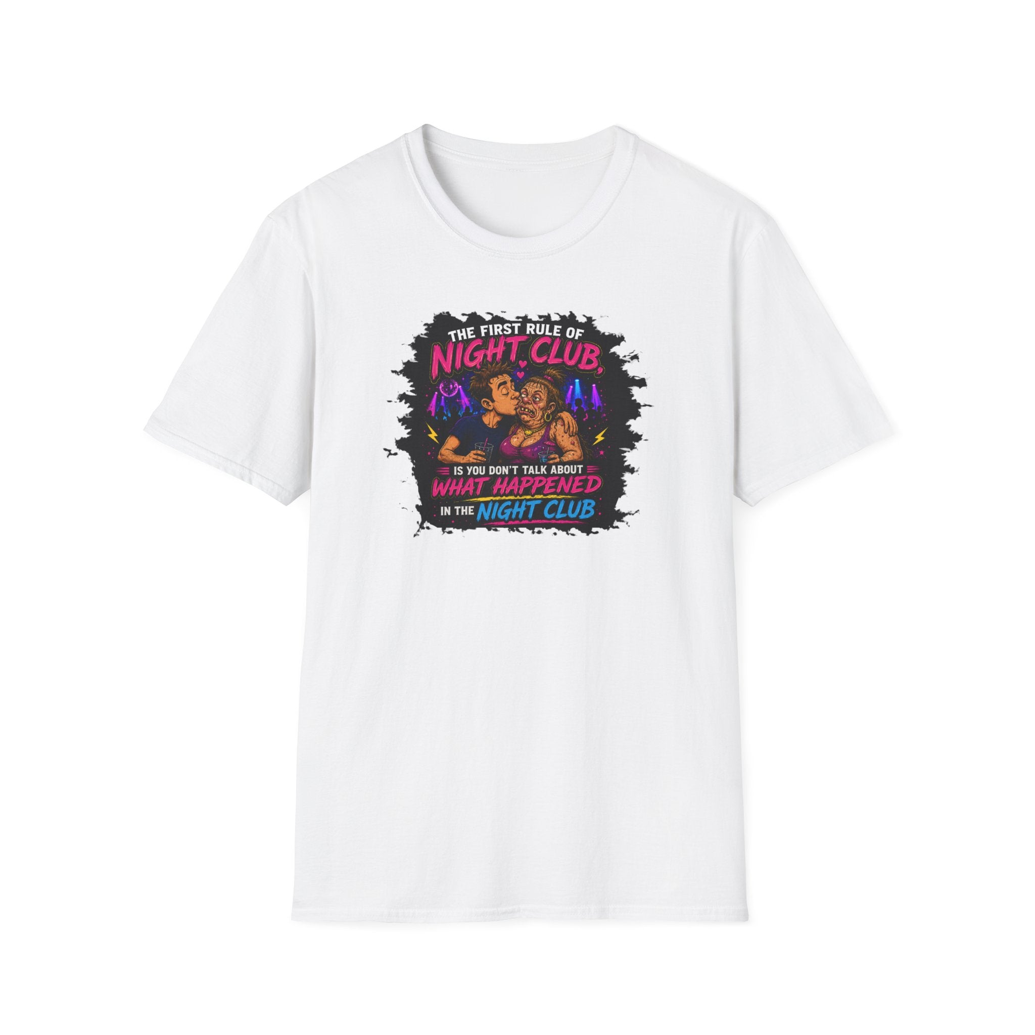 The First Rule Of Night Club, Is You Don't Talk About What Happened In The Night Club - Tee