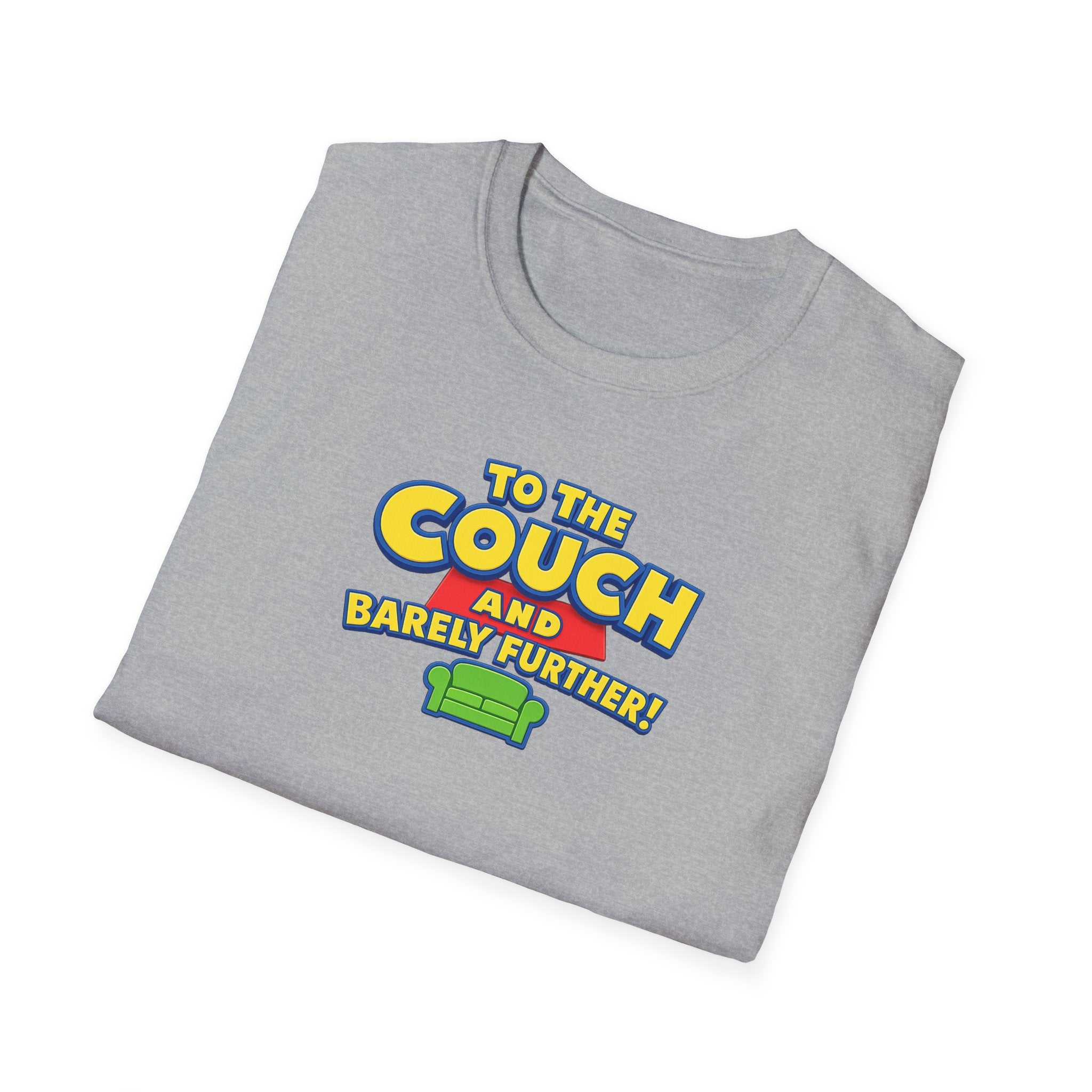To The Couch And Barely Further - Tee