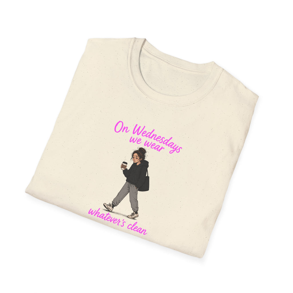 On Wednesdays We Wear Whatever's Clean - Tee