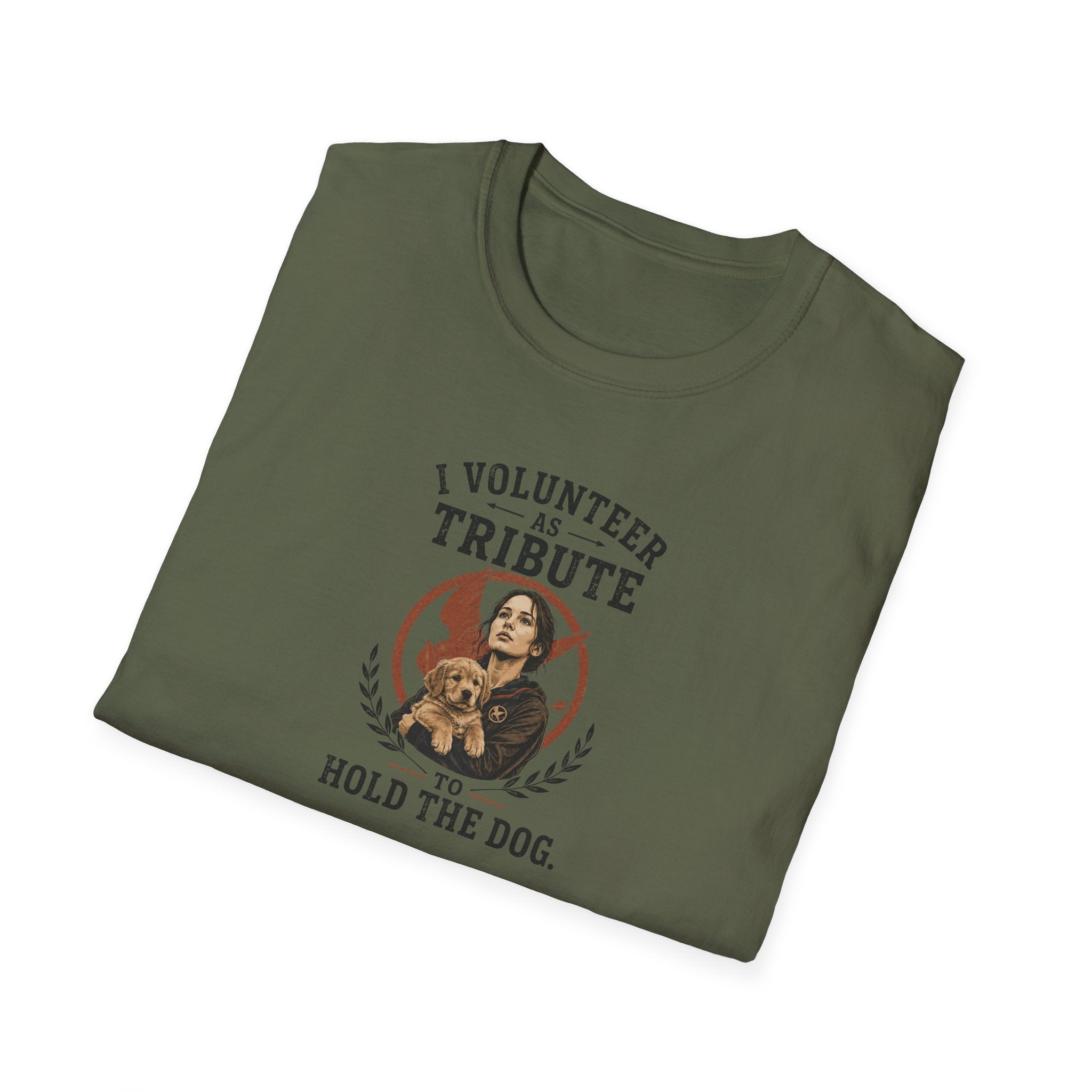 I Volunteer To Hold The Dog - Tee