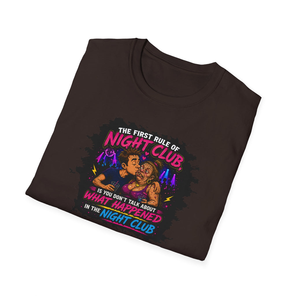 The First Rule Of Night Club, Is You Don't Talk About What Happened In The Night Club - Tee