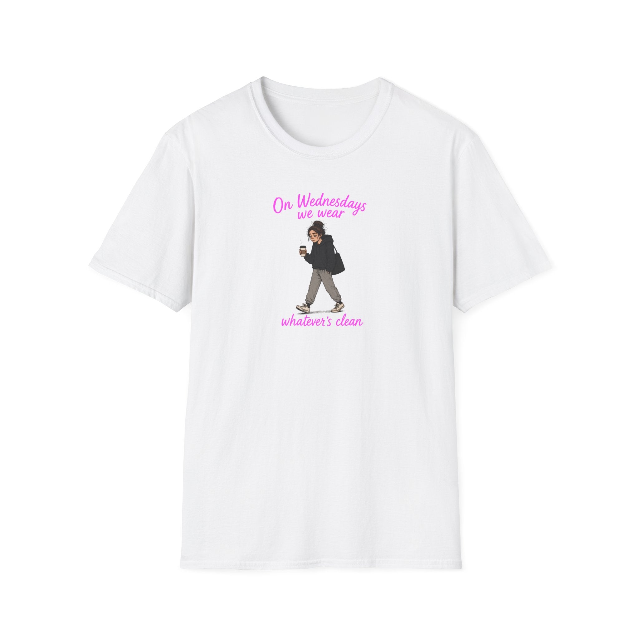 On Wednesdays We Wear Whatever's Clean - Tee