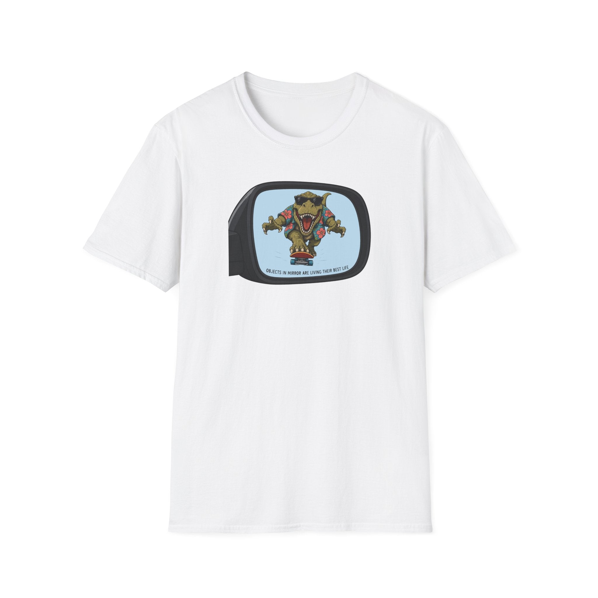 Objects In Mirror Are Living Their Best Life - Tee