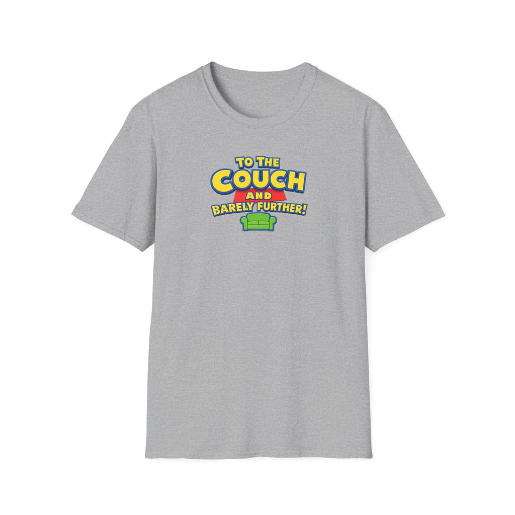 To The Couch And Barely Further - Tee