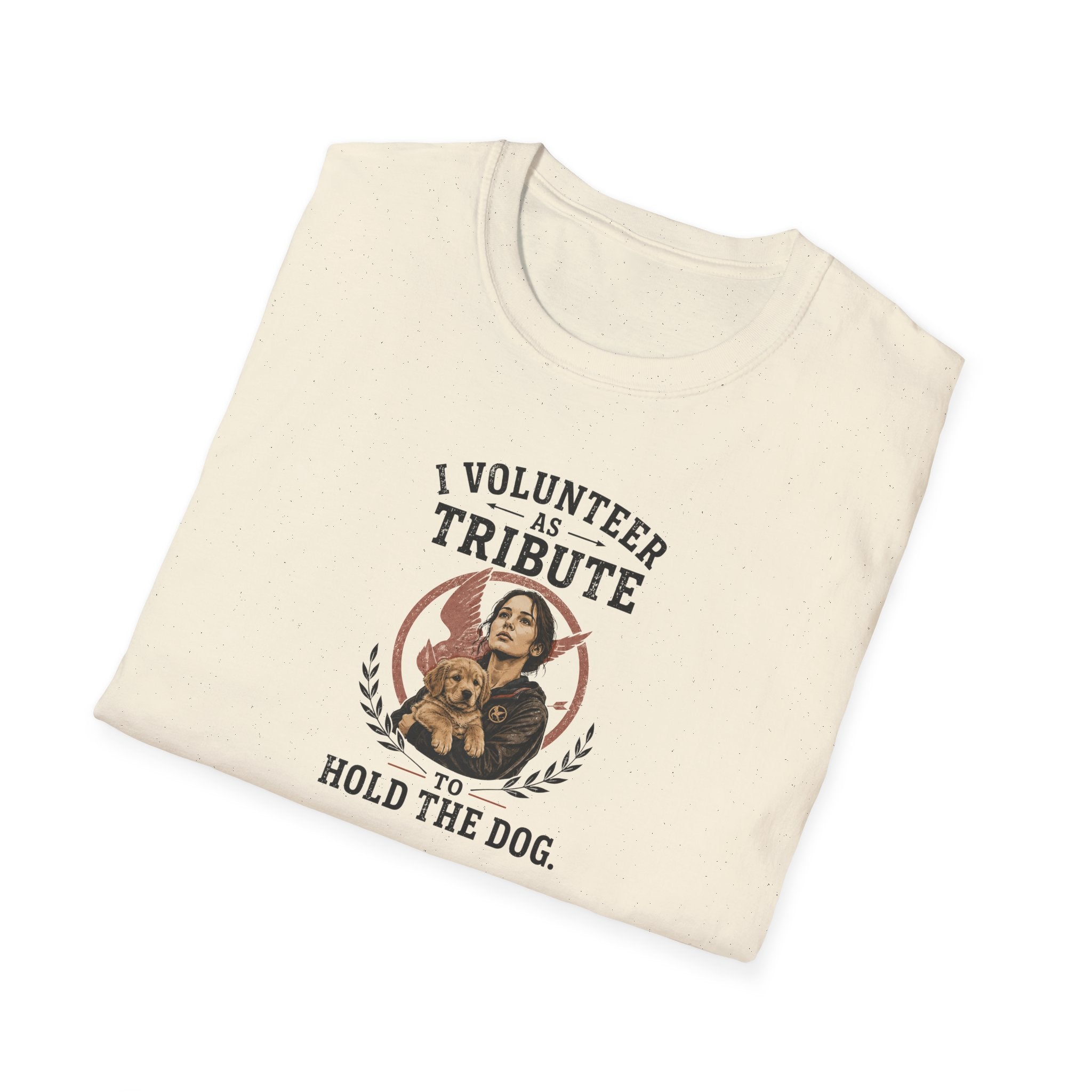 I Volunteer To Hold The Dog - Tee