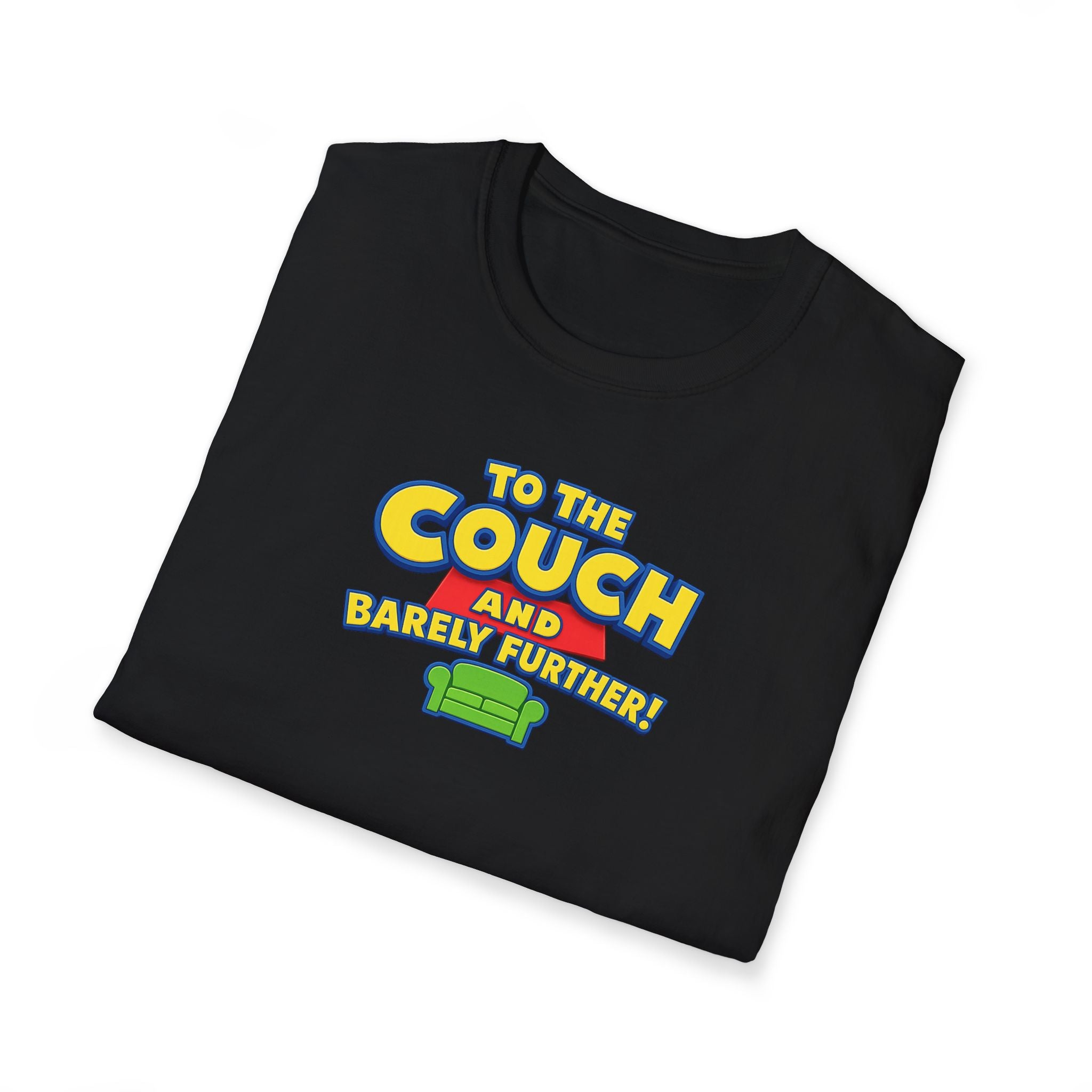 To The Couch And Barely Further - Tee
