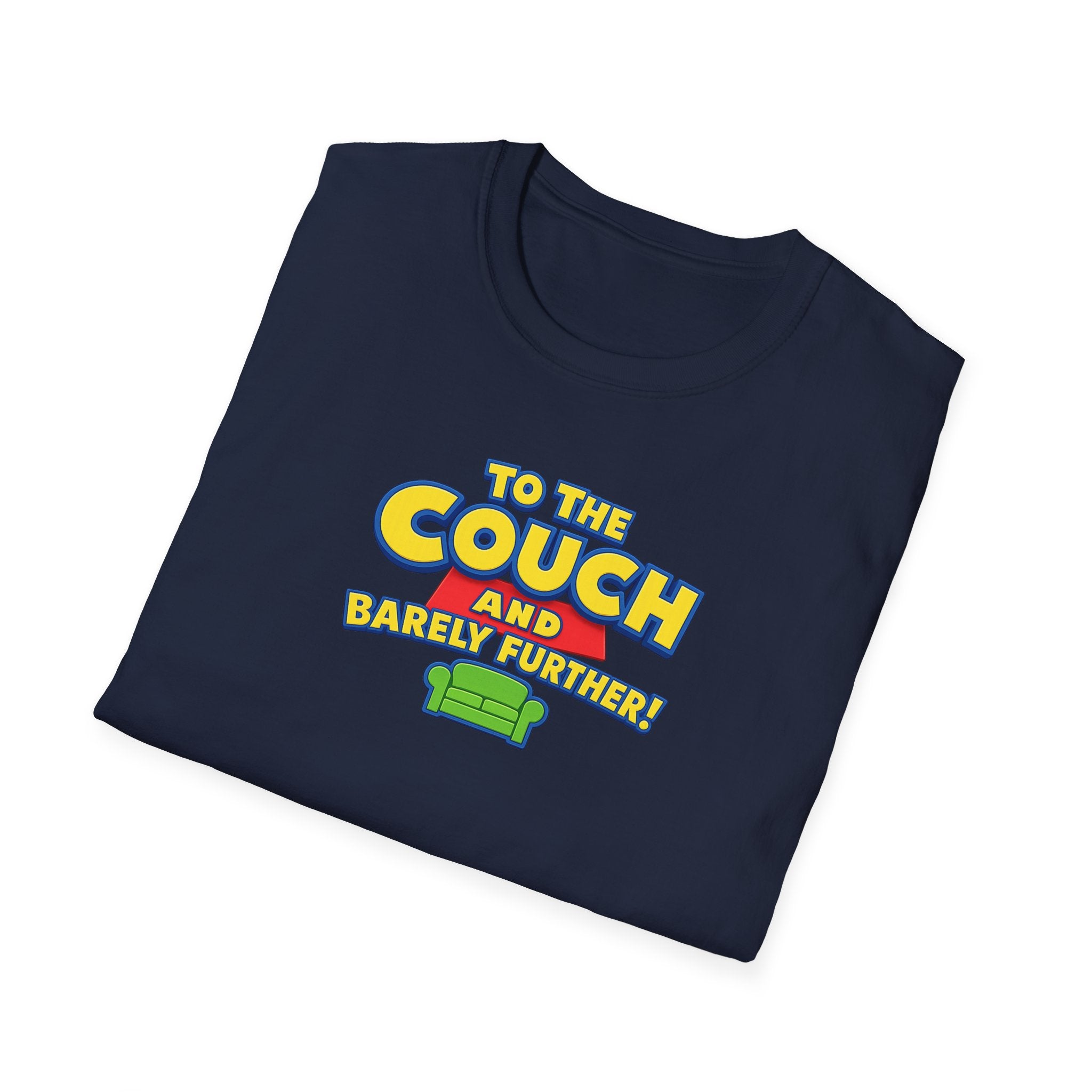 To The Couch And Barely Further - Tee