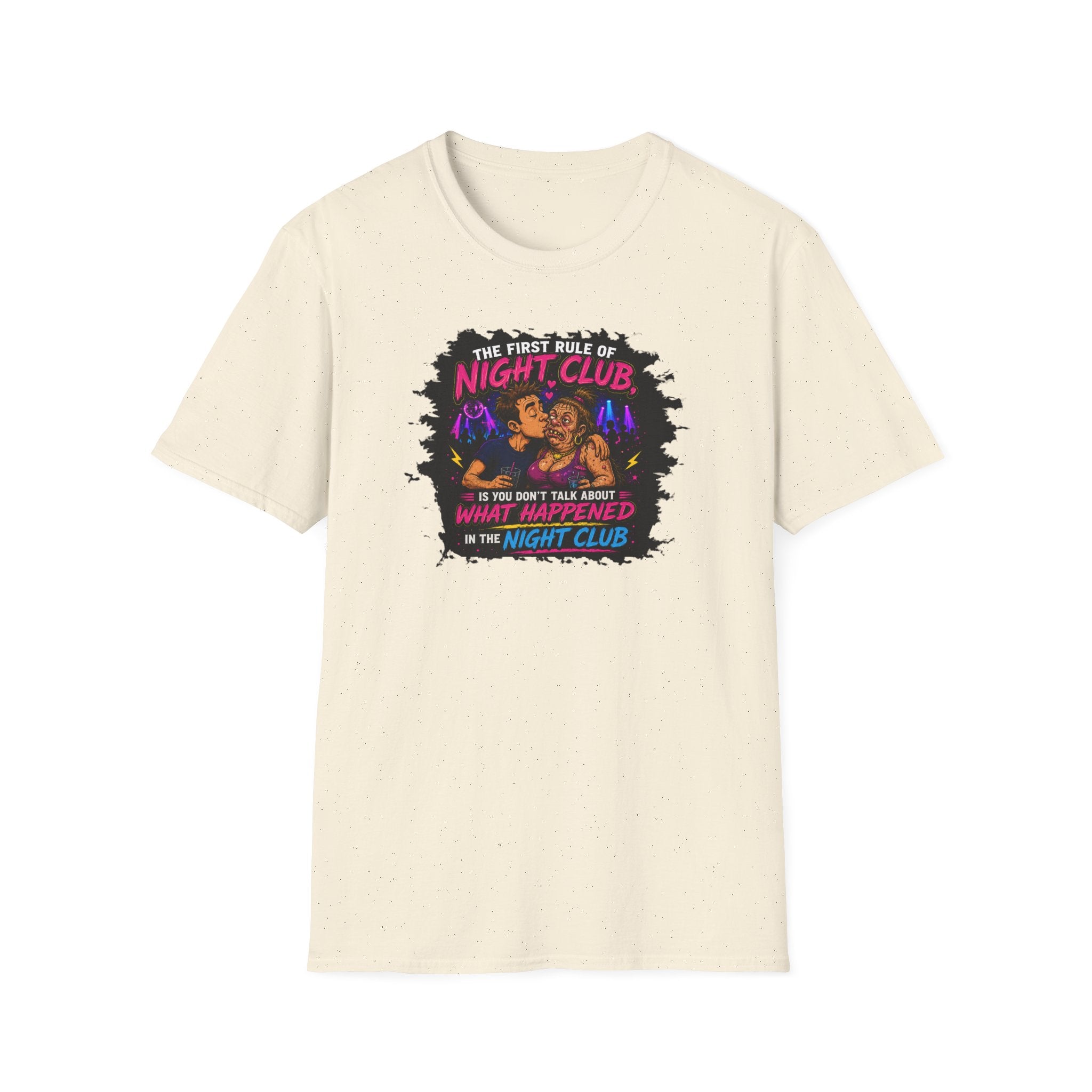 The First Rule Of Night Club, Is You Don't Talk About What Happened In The Night Club - Tee