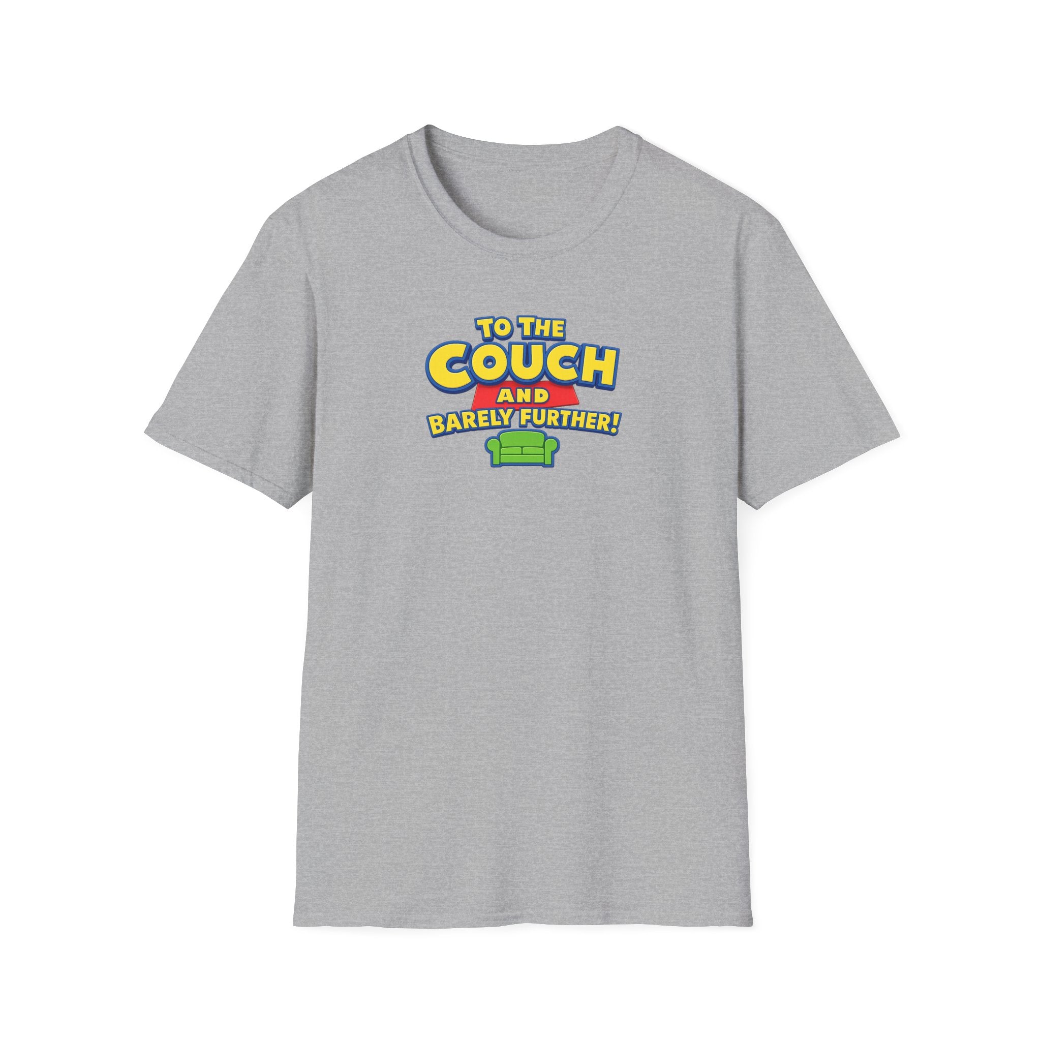 To The Couch And Barely Further - Tee
