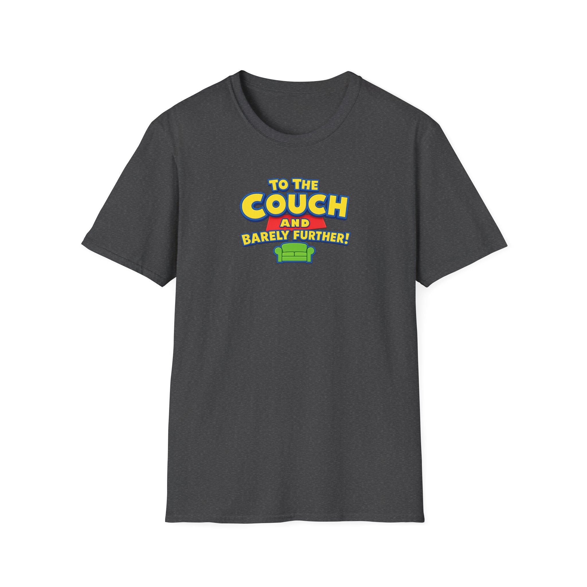 To The Couch And Barely Further - Tee