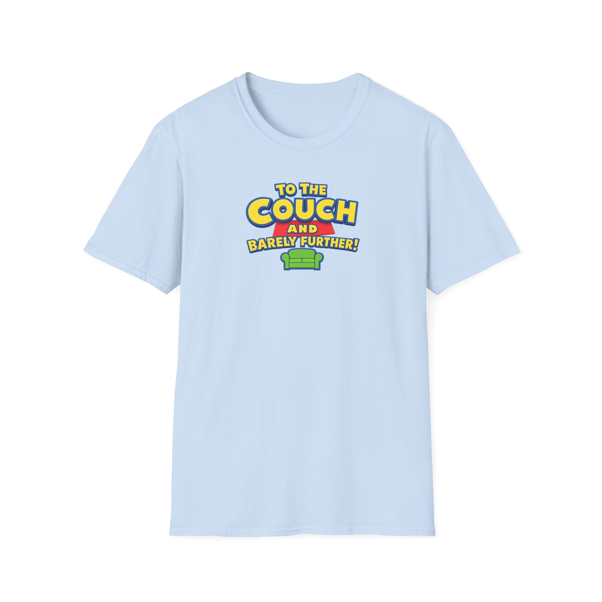 To The Couch And Barely Further - Tee