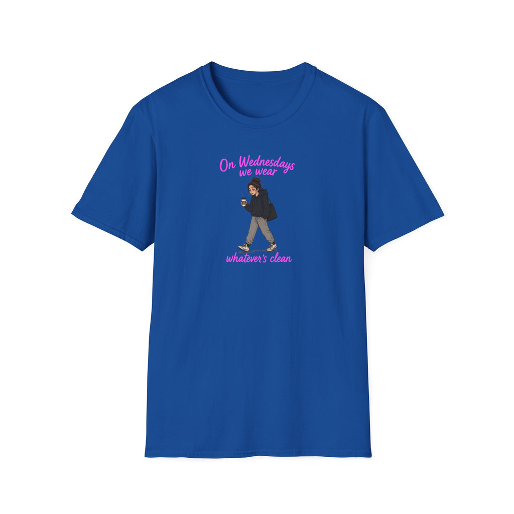 On Wednesdays We Wear Whatever's Clean - Tee