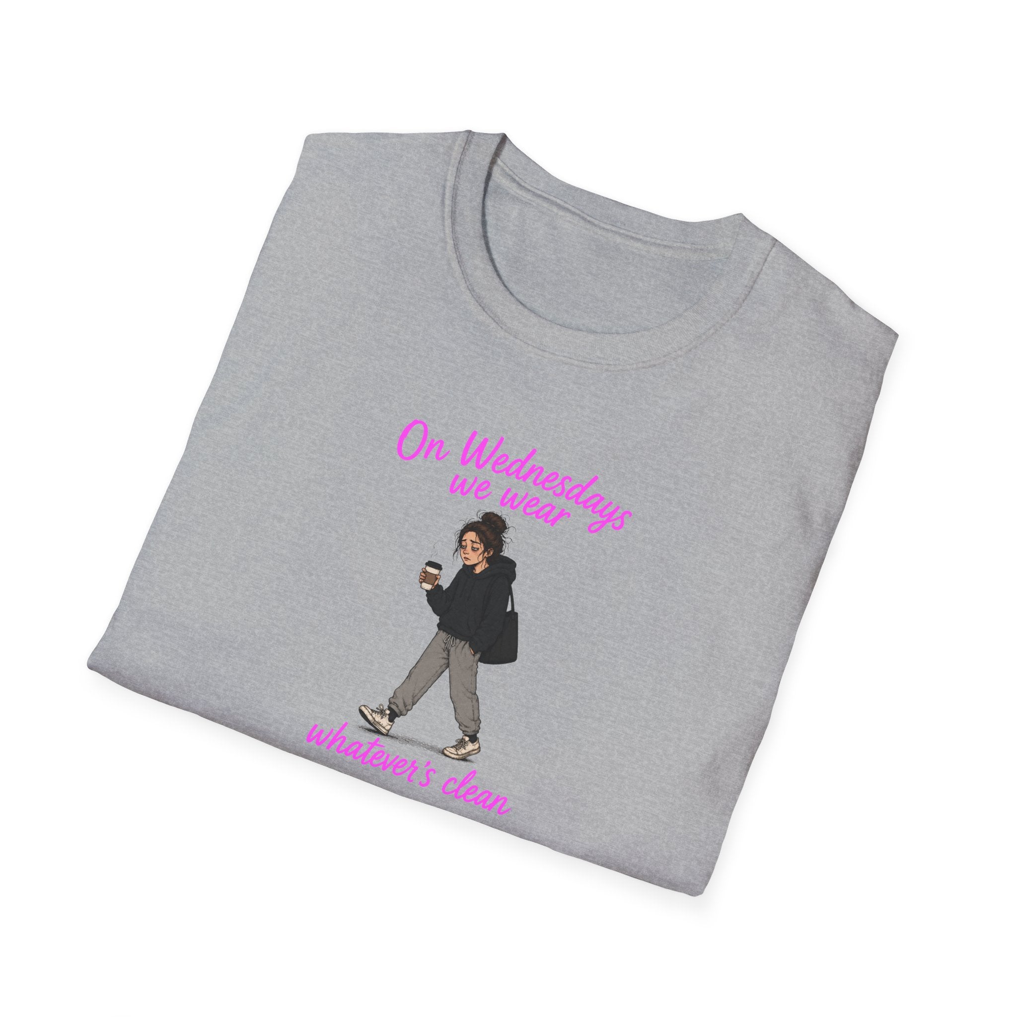 On Wednesdays We Wear Whatever's Clean - Tee