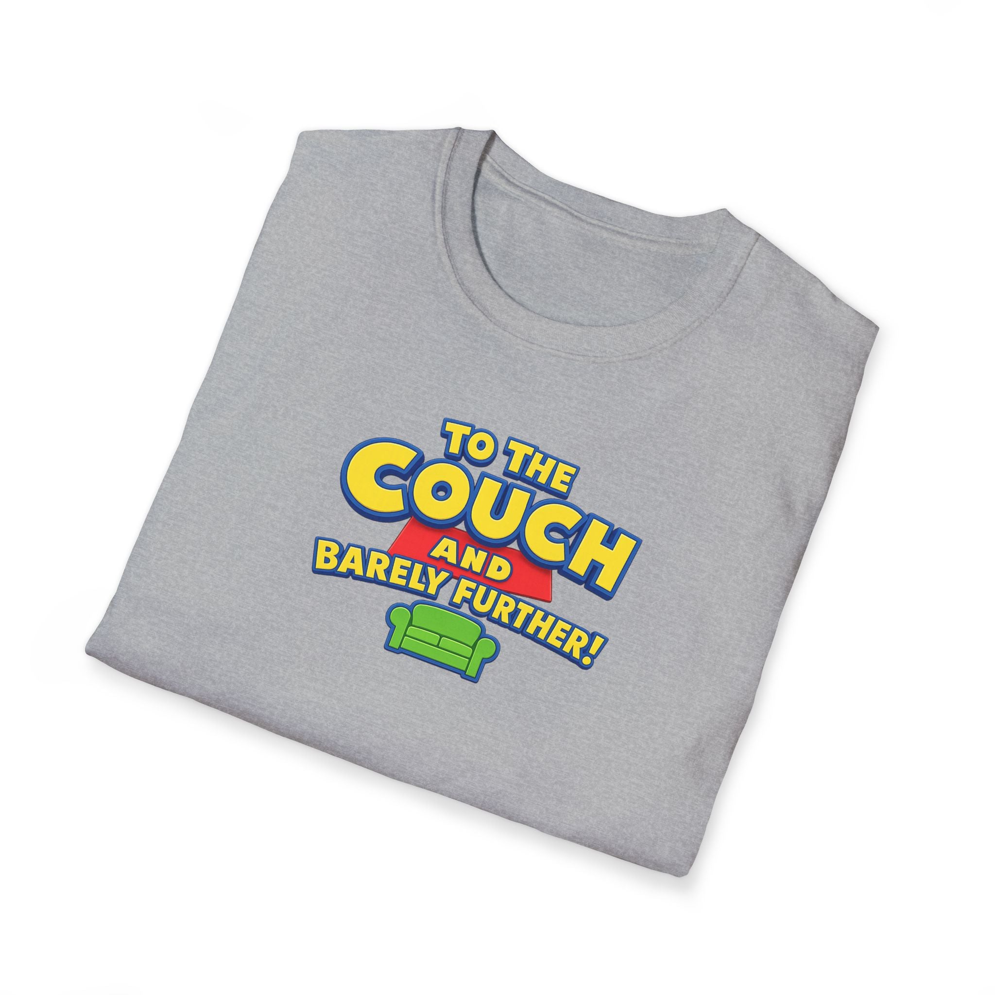 To The Couch And Barely Further - Tee
