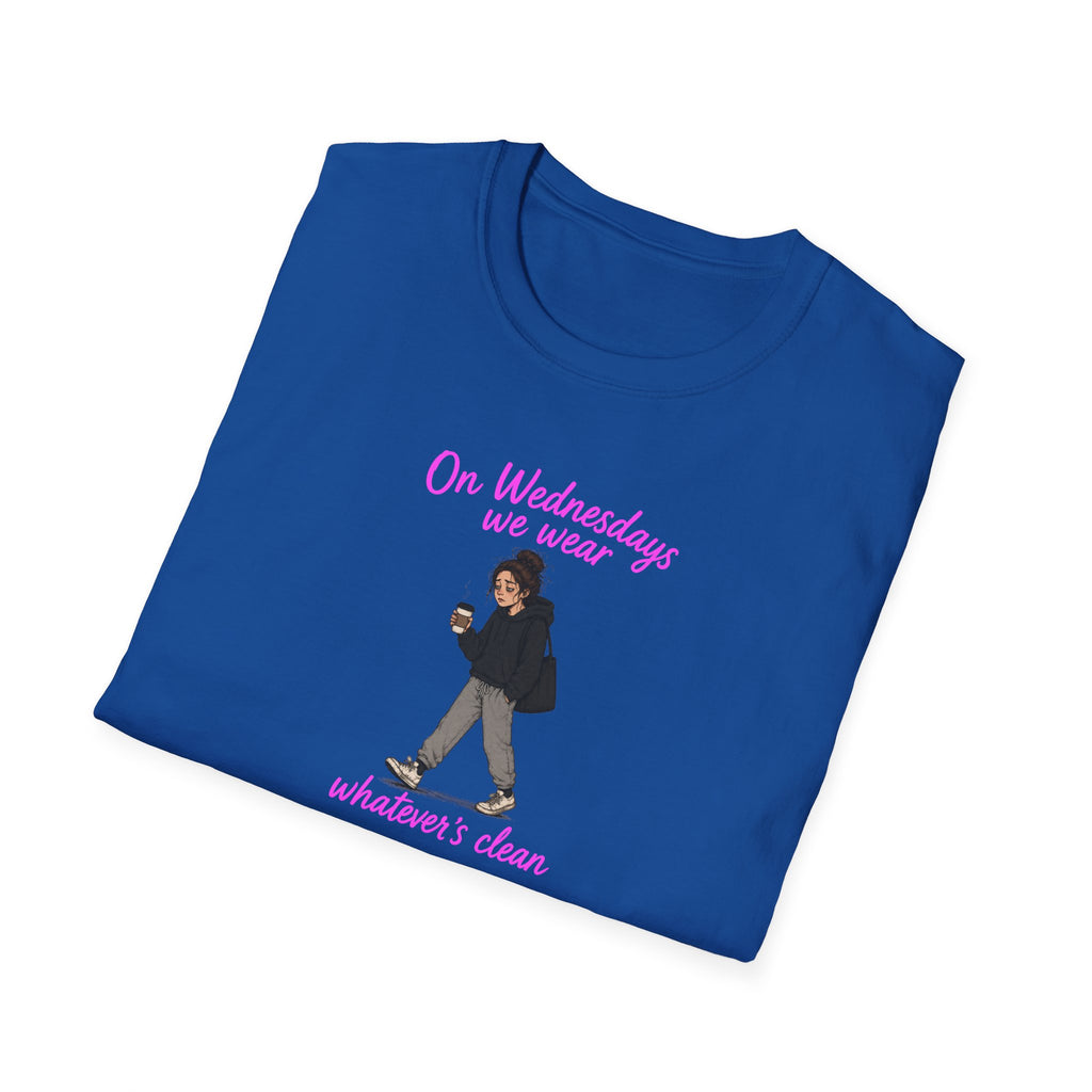 On Wednesdays We Wear Whatever's Clean - Tee