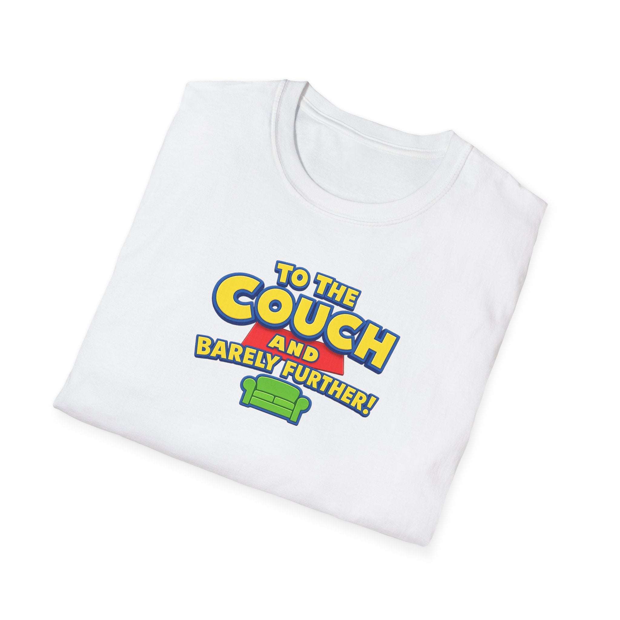 To The Couch And Barely Further - Tee
