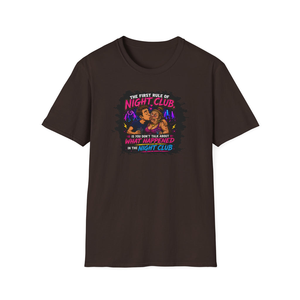 The First Rule Of Night Club, Is You Don't Talk About What Happened In The Night Club - Tee