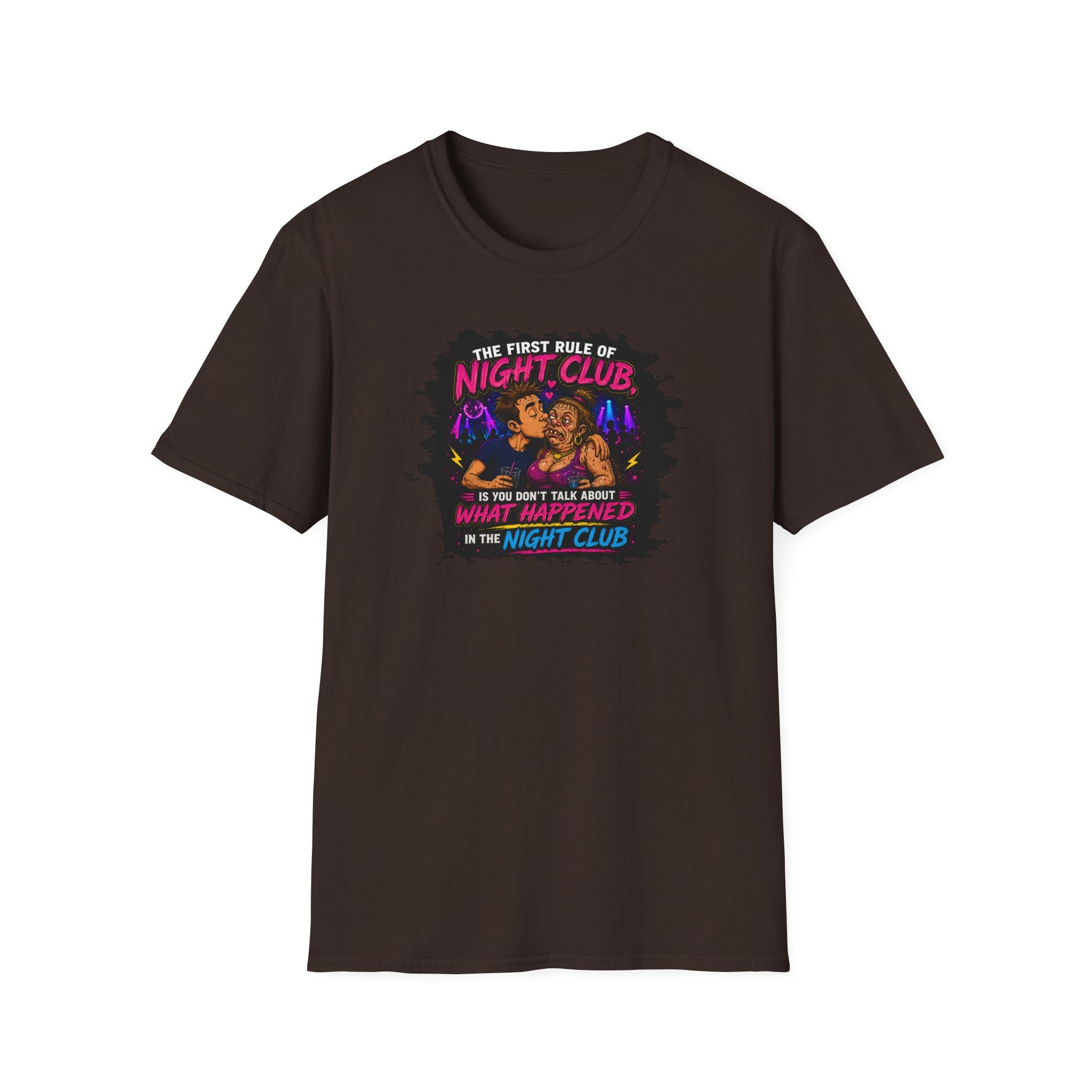 The First Rule Of Night Club, Is You Don't Talk About What Happened In The Night Club - Tee