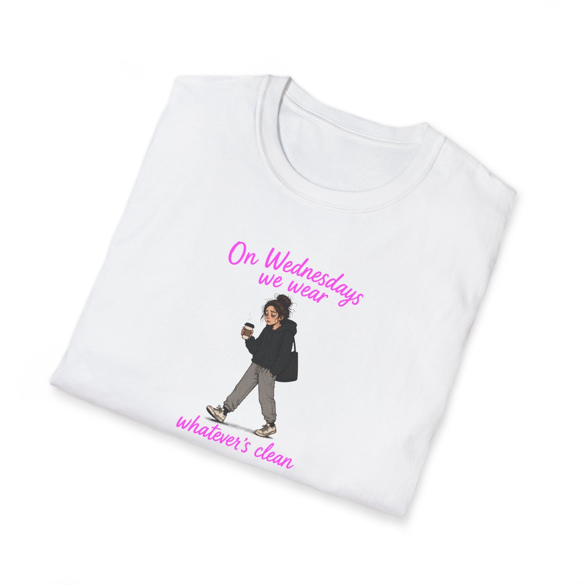On Wednesdays We Wear Whatever's Clean - Tee