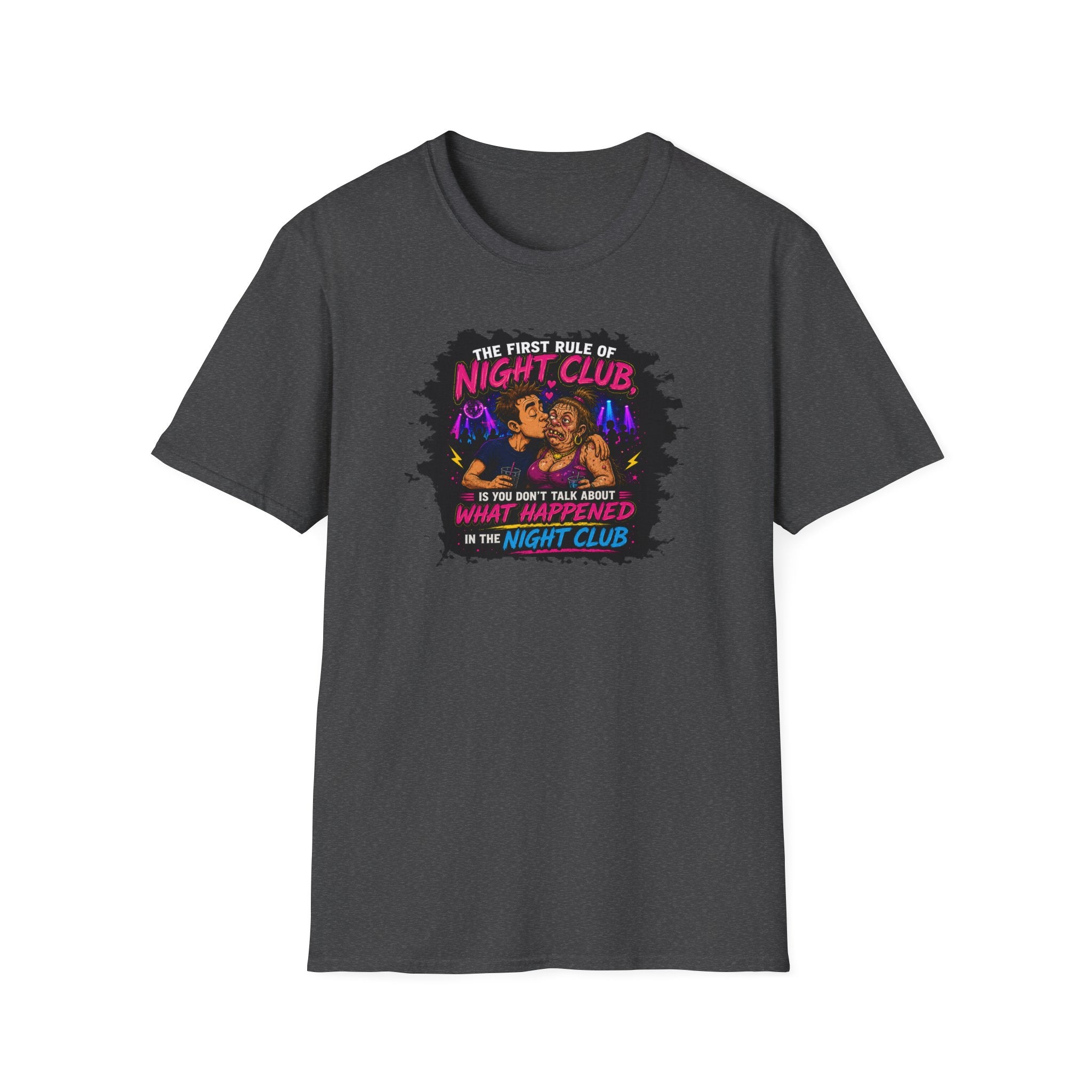 The First Rule Of Night Club, Is You Don't Talk About What Happened In The Night Club - Tee