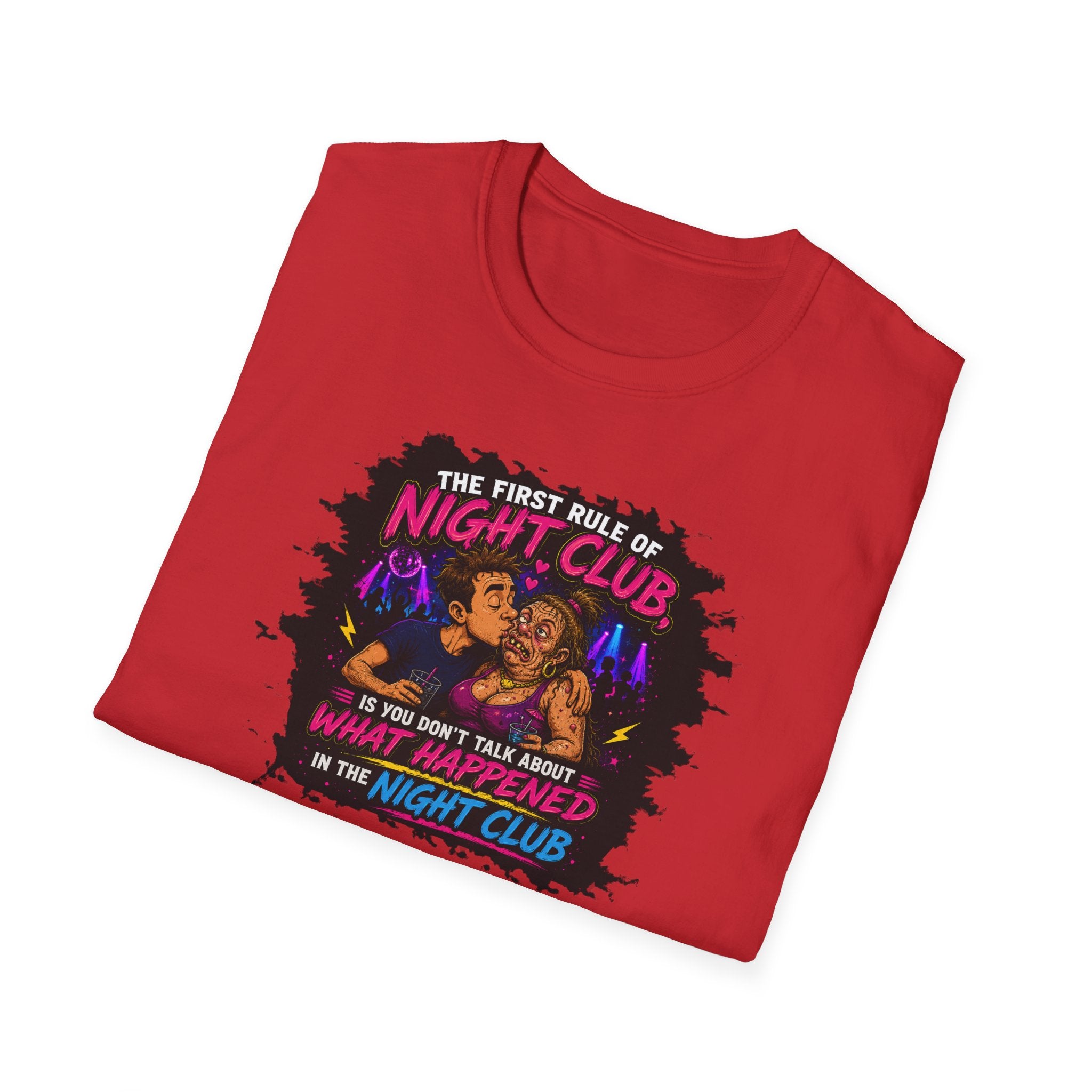 The First Rule Of Night Club, Is You Don't Talk About What Happened In The Night Club - Tee