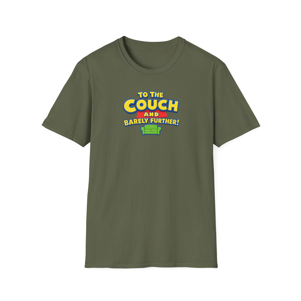 To The Couch And Barely Further - Tee