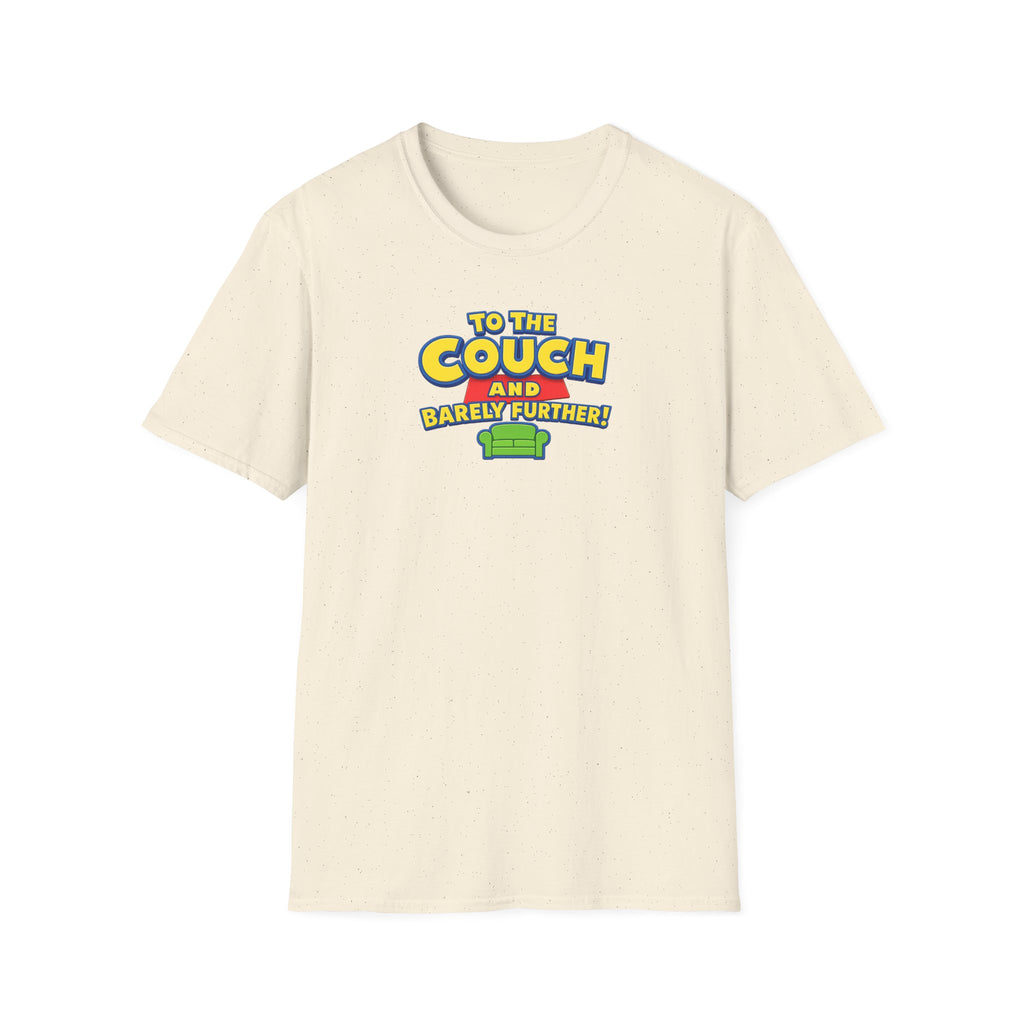 To The Couch And Barely Further - Tee