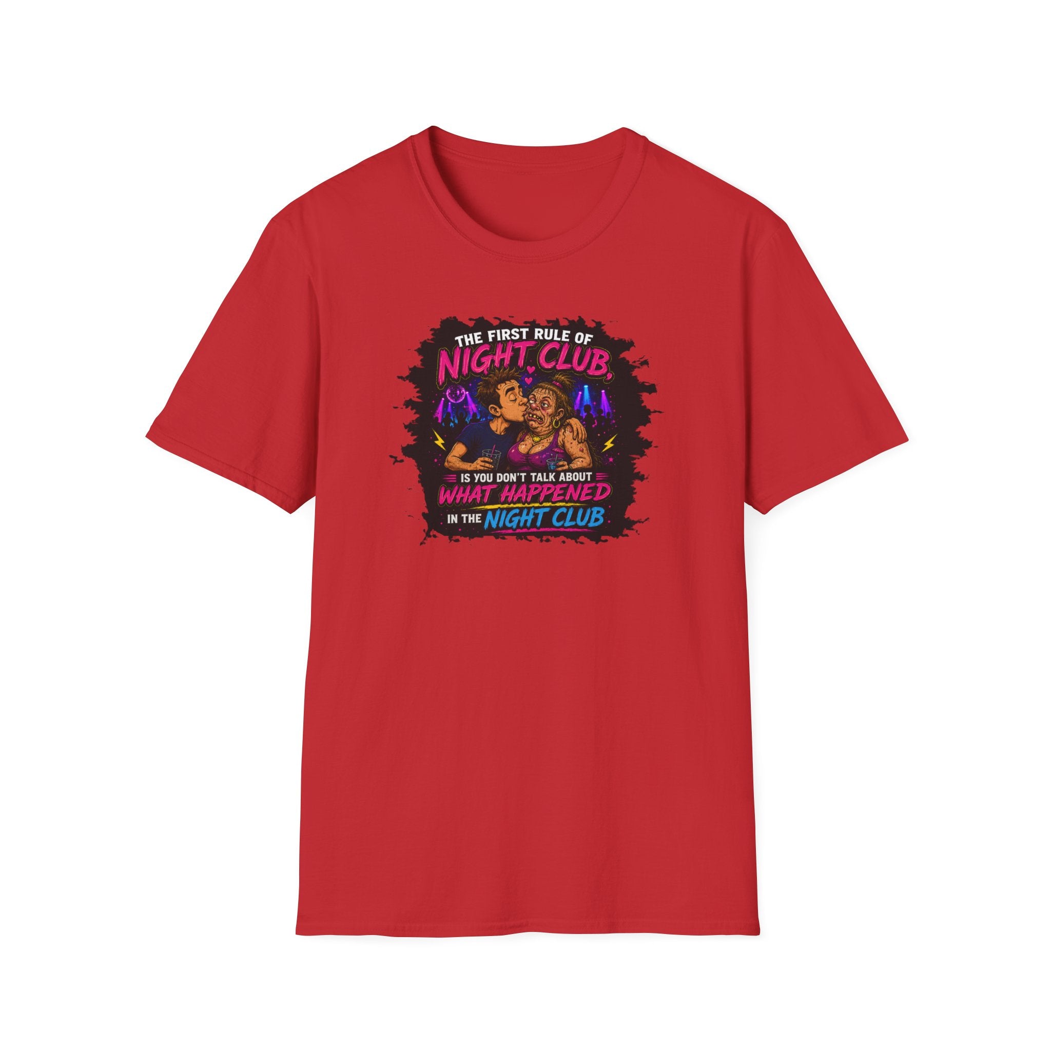 The First Rule Of Night Club, Is You Don't Talk About What Happened In The Night Club - Tee