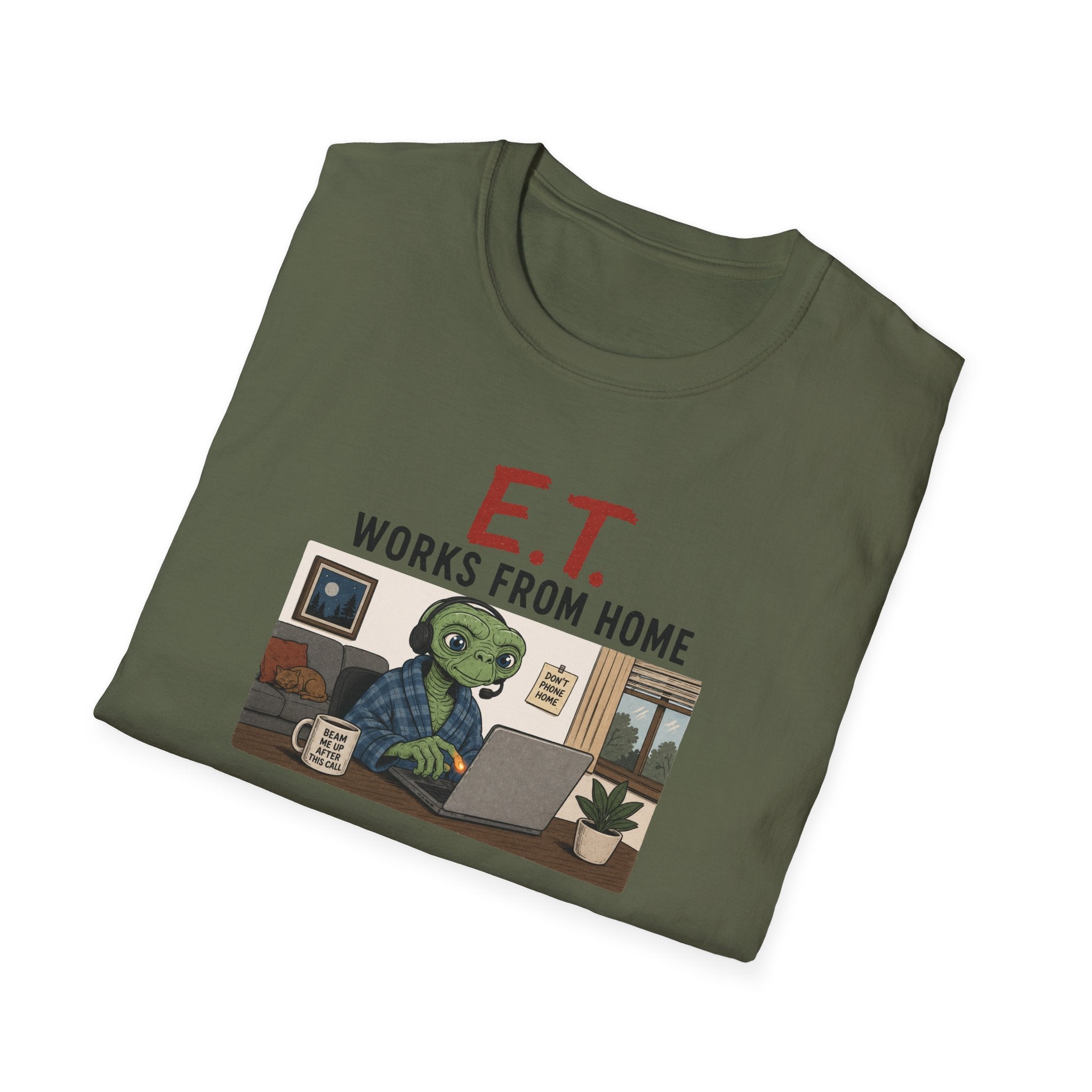 E.T. Works From Home - Tee