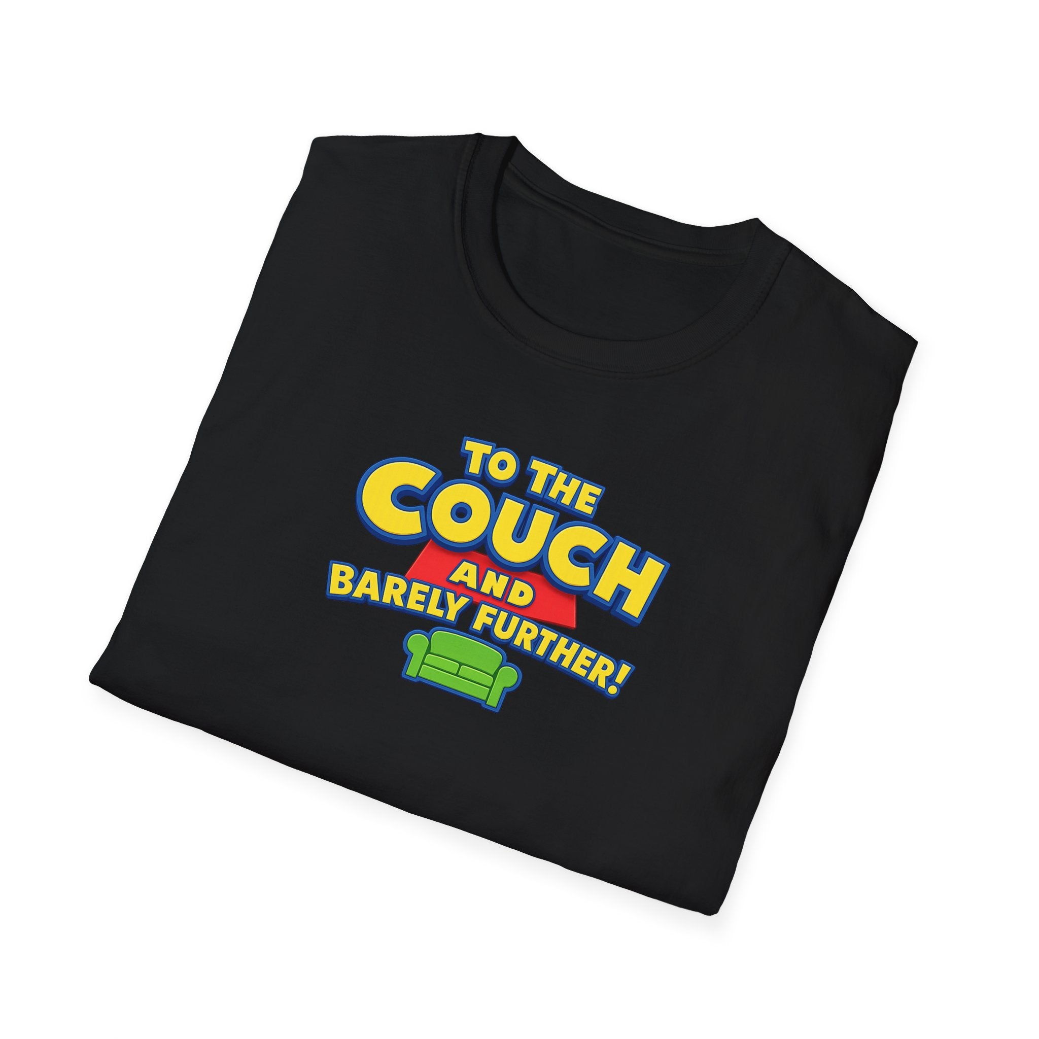 To The Couch And Barely Further - Tee