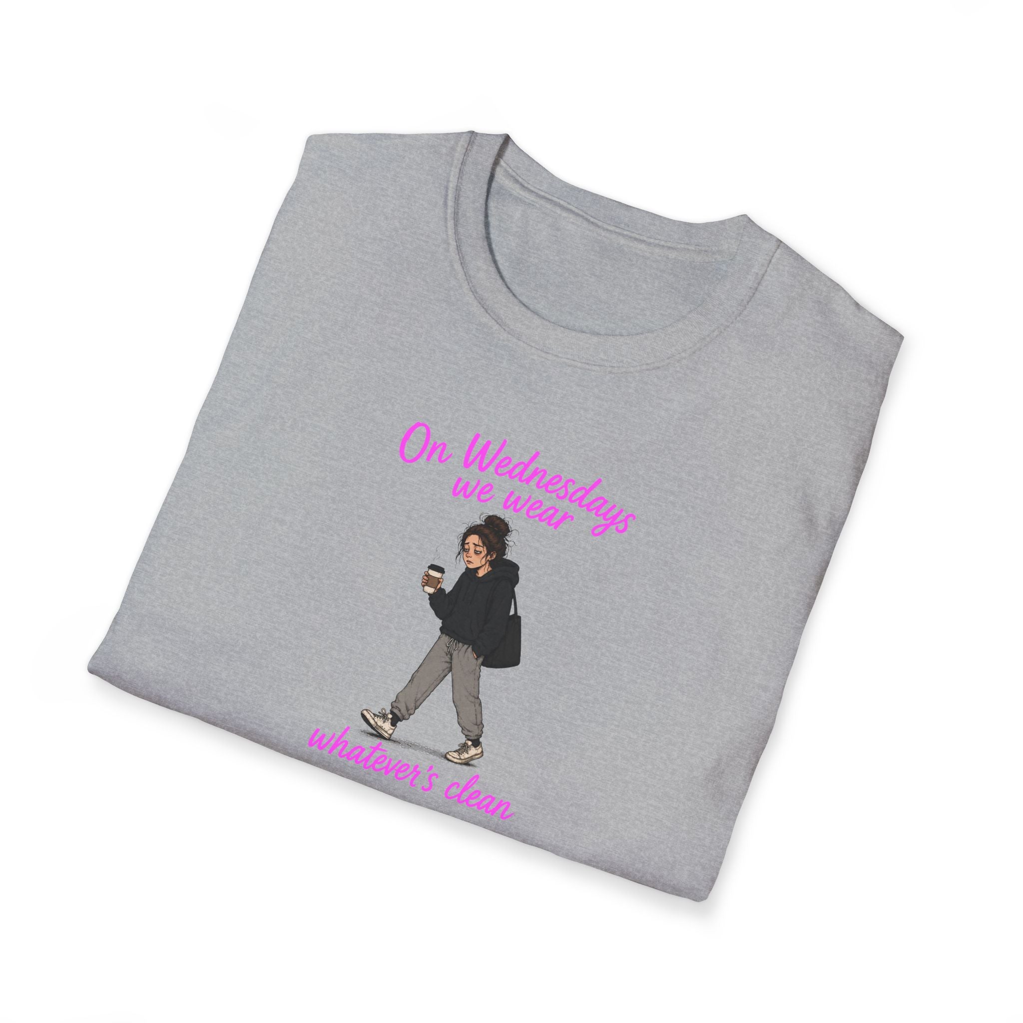 On Wednesdays We Wear Whatever's Clean - Tee