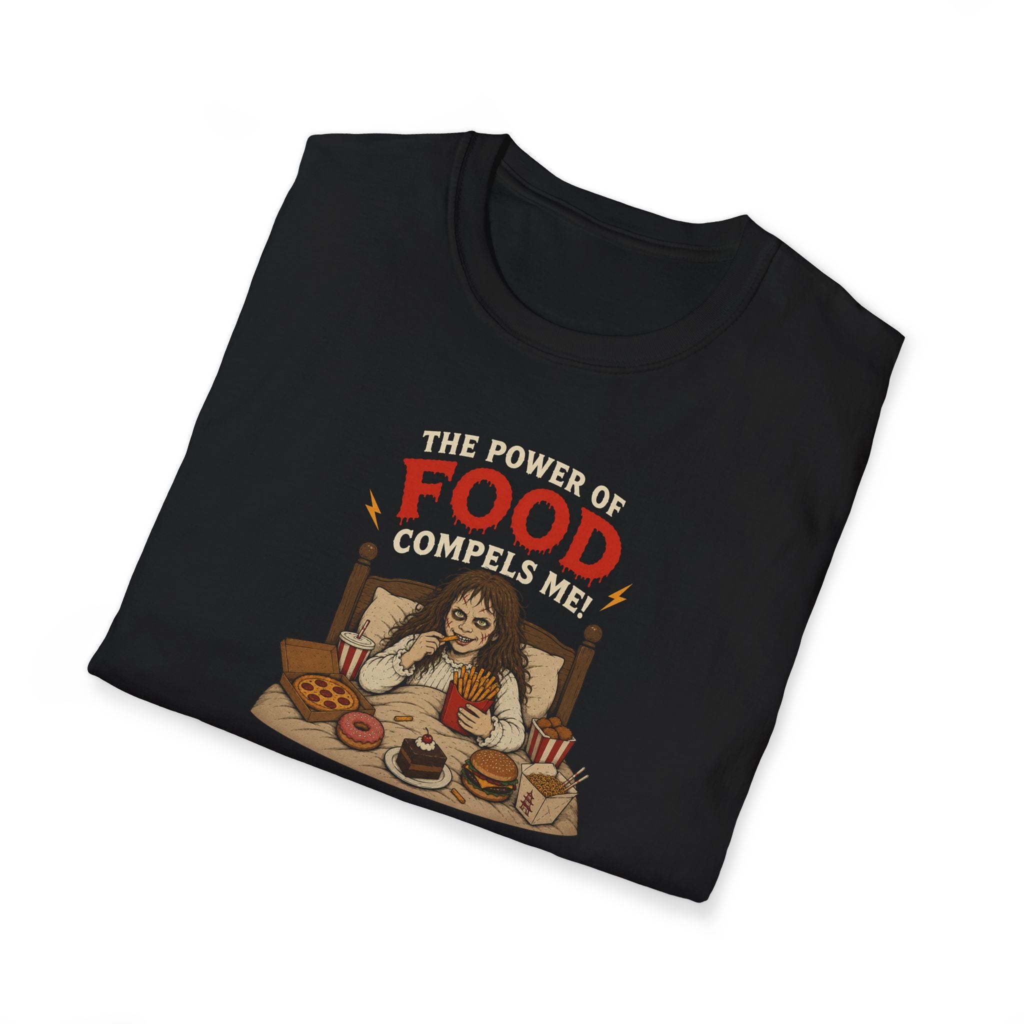 The Power Of Food Compels Me! - Tee