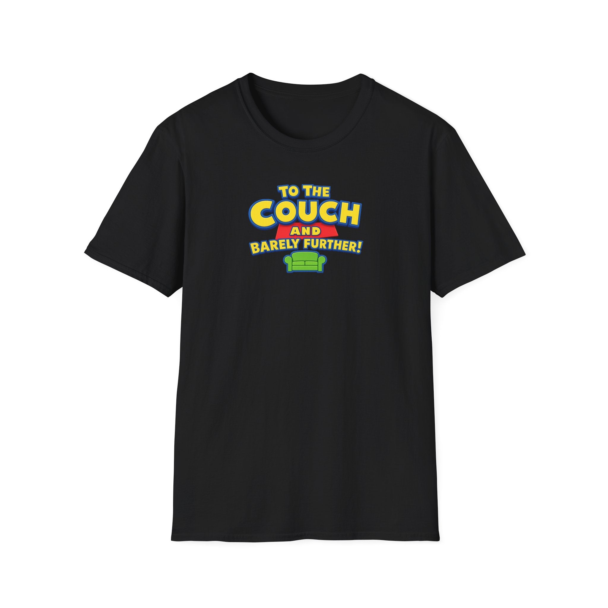To The Couch And Barely Further - Tee