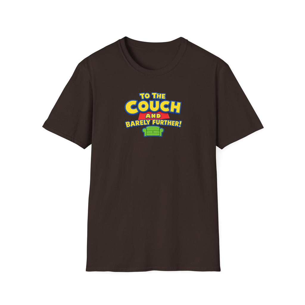 To The Couch And Barely Further - Tee