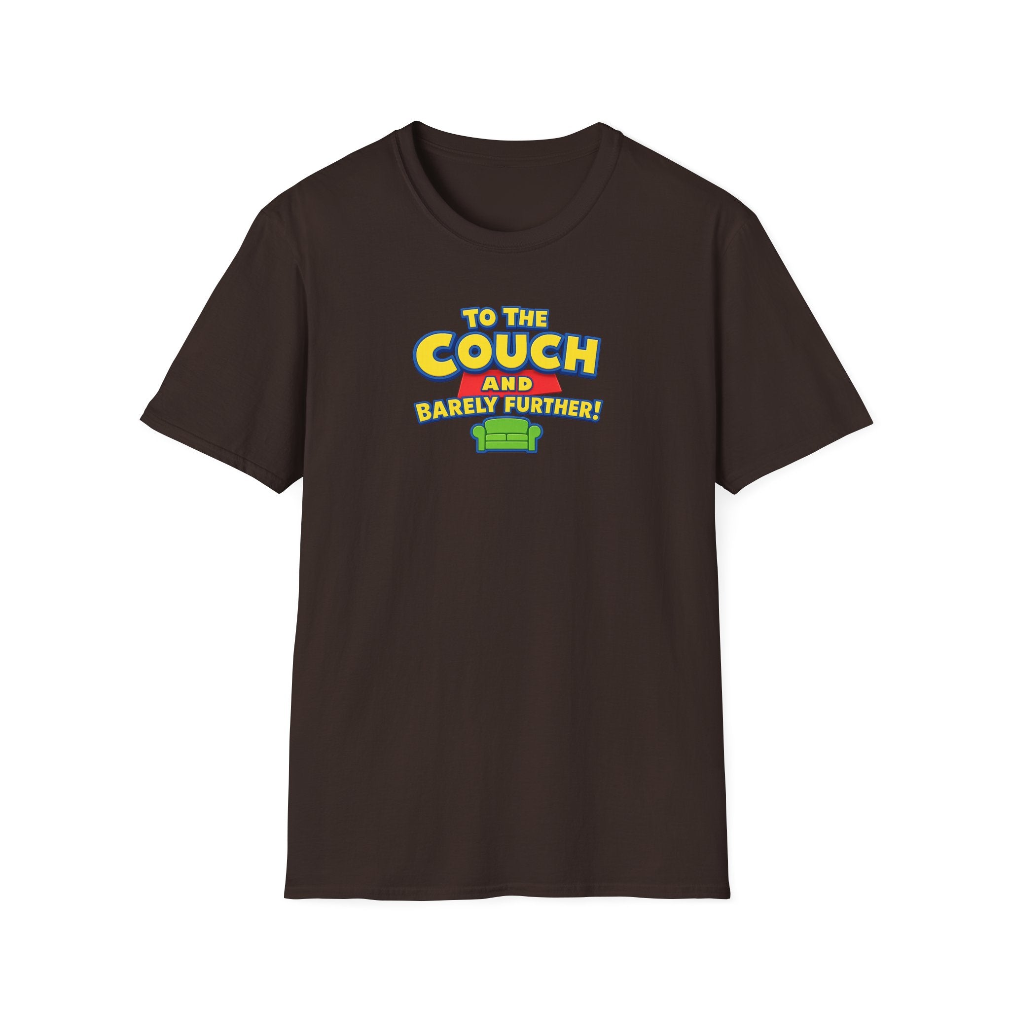 To The Couch And Barely Further - Tee